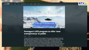 Program UFO Pentagonu Nowa - Transparentność w sprawie UFO. Wywiad z astrofizykiem, E. Davisem - Agnieszka Zell