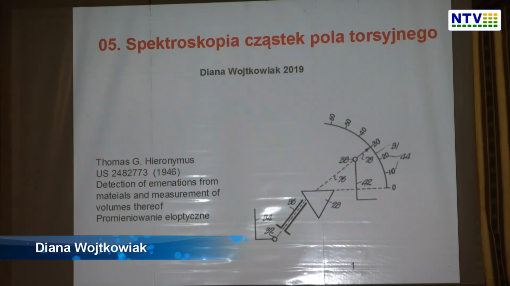 Spektroskopia cząstek pola torsyjnego – Diana Wojtkowiak