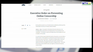 Trump podpisał akt prawny w sprawie zwalczania cenzury mediów społecznościowych - Agnieszka Zell