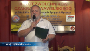 Ceremonia zamknięcia Anpol 2019 - Grażyna Czupajło i Andrzej Nikodemowicz
