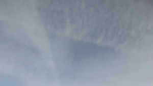 Chmury chemiczne nad Europą - zdjęcia z samolotu linii Amsterdam - Wrocław 2017