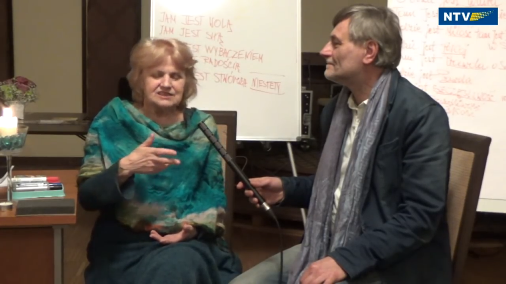 Olga Szwajgier – Uwolnij swój głos – rozmowa nagrana w czasie warsztatów w Sobótce