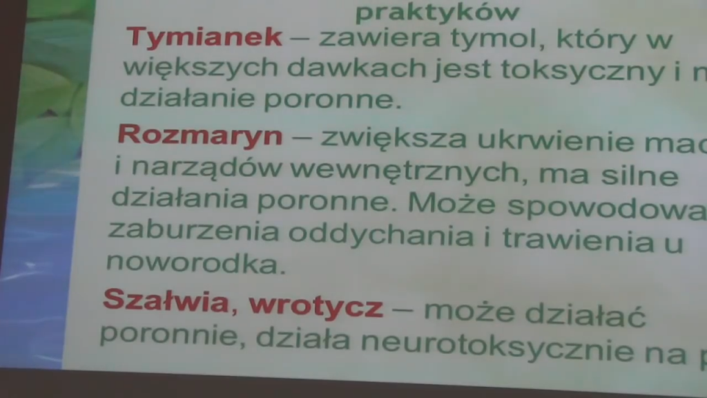 Ziołolecznictwo dla kobiet w ciąży - dr Karolina Smoderek - II Ogólnopolskie Forum Zielarskie