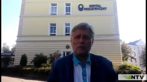 Korespondencja NTV spod szpitala w Bielsku-Białej - Janusz Zagórski - 30.08.2017