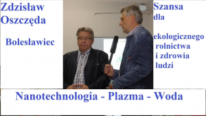 Plazmowanie wody - Ośrodek Technologiczny Zdzisława Oszczędy w Bolesławcu