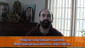 Stewarta Swerdlowa zaproszenie do spotkania w  Polsce w 2015. Emisja - 17.02.2015