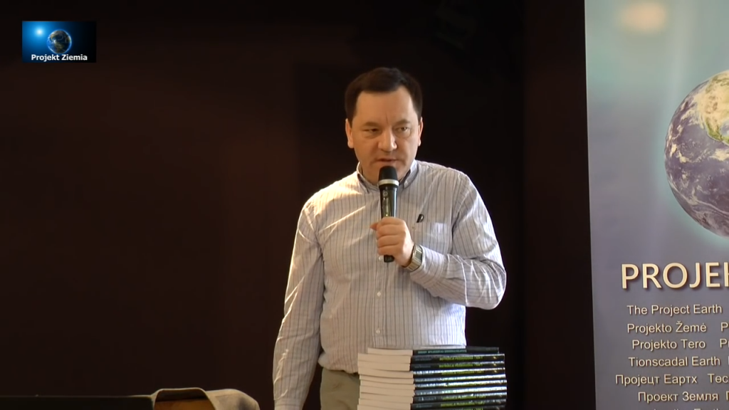 Igor Witkowski na II Konferencji Projektu Ziemia w Warszawie - 20.05.2016