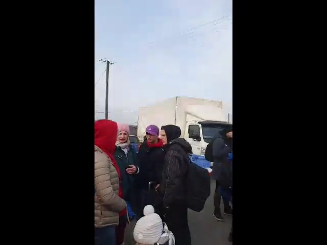 Przejście graniczne w Przemyślu - Centrum przesiadkowe uchodźców z Ukrainy